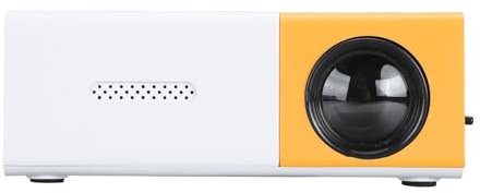 Mini Proiettore, Videoproiettore Supportato Full HD 1080P, Proiettore Cinematografico Portatile per Home Theater da Esterno, Compatibile con HDMI, USB, AV, Smartphone, (Spina