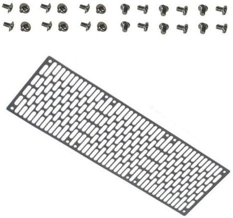 Beimus 12/24/36 cm fläktskydd för datorfodral vattenkylande radiatorer fläkt antidamm aluminiumram