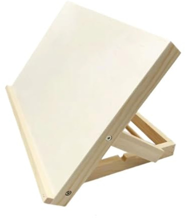 Chevalet de table réglable pliable en bois pour peinture aquarelle, peinture à l'huile, croquis, chevalet de voyage