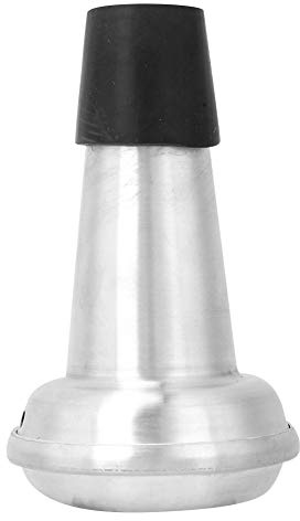 Trumpet Mute Portable Trumpet Cornet Horn Aluminum Practice Cup Mute Silencer for Instrument