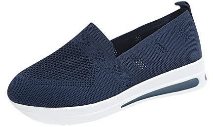 Sunnyuk Schwarze Turnschuhe Damen 41 Damen Laufschuhe Sommer-Frühling Schuhe Straßenlaufschuhe Freizeitschuhe Atmungsaktive leicht Bequem Party Schuhe