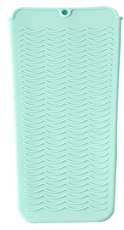 Pad isolante termico in silicone per piastra per capelli,Tappetino per isolamento termico - Tappetino in silicone resistente al calore, cuscinetto resistente al calore in ferro arricciacapelli Jildouf