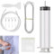 10 Pezzi Kit Pulizia Frigorifero, 1 M Kit Pulisci Tubi Frigorifero, Accessori Pulizia Frigorifero, Kit Pulizia Foro Di Scarico Frigorifero, Riutilizzabile Spazzolas Pulizia Foro Scarico Frigo