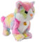 Smalody Interactive Plush Toys, Novelty Sound Control Electronic Cat Interactive Toys Electronic Pets Robot Cat Age 3+ GiftFor Children Kids (color, color LED Eyes)