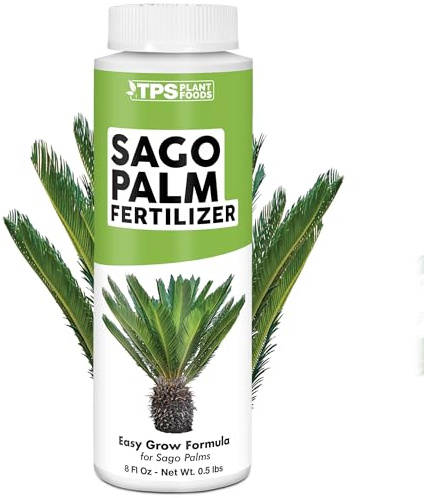 Sago Palm Fertilizer – Liquid Plant Food for Rich Green Fronds, Stronger Roots & Healthy New Growth, 8 oz