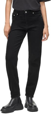 Jean Karl Lagerfeld pour Femme, Coupe Mom, Noir, 2830