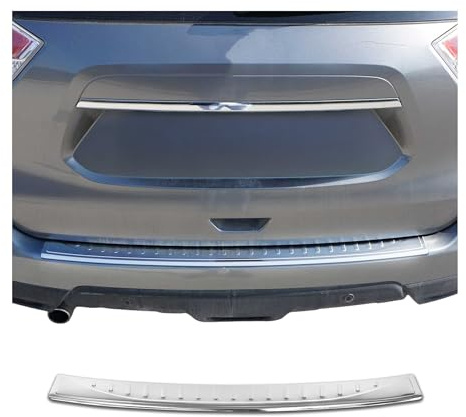 OMAC Rear Bumper Sill Cover Protector Guard for Nissan Rogue 2014-20 Stainless Steel