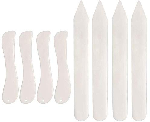 Qzma 8 PCS Bone Folder Tool, Paper Creaser Set Folding Tool