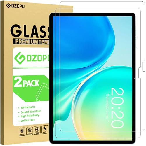 GOZOPO [2 Stück] Schutzfolie für TECLAST M50/ TECLAST M50 Pro 10.1 Tablet, Kratzfest Gehärtetem Displayschutzfolie für TECLAST M50/ M50 Pro