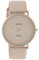 Oozoo Vintage Armbanduhr mit Glitzer Lederband 40 MM Rose/Pinkgrau/Pinkgrau C20166