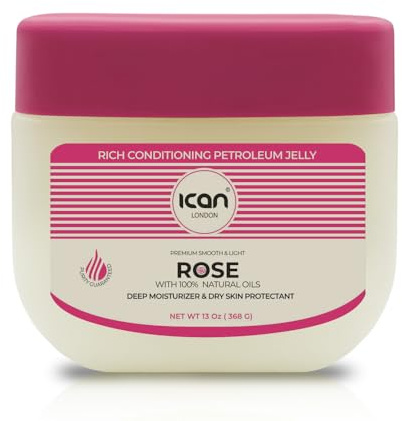 ICAN LONDON ROSE 100% PURE PETROLEUM JELLY 368G