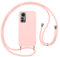 Vauki Coque avec Cordon pour Xiaomi 12 Lite Rose Silicone Coque Collier Réglable Téléphone Étui Lanyard Case Souple TPU Antichoc Bumper Tour de Cou Chaîne Housse de Protection pour Xiaomi 12 Lite 5g