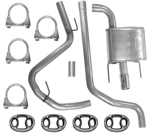 Polmo Schalldämpferset Auspuffanlage Auspuff für Alfa Romeo 159 1 I 2005-11/2011 1.9 JTDM 2.0 JTDM