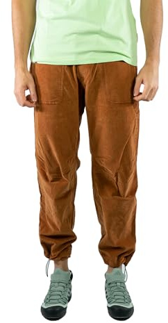 Jeanstrack Ares Pantalon de Escalada - Pantalon Trekking Senderismo Aire Libre - Comodidad y Estilo (L, Russet)