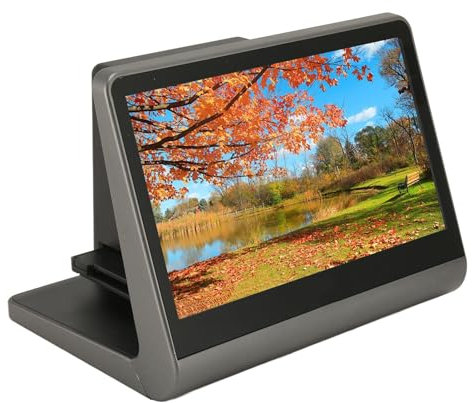 Depisuta Scanner di pellicole digitali, Scanner per pellicole Diapositive con Schermo HD a Colori da 7 Pollici, 48MP JPEG Foto Digitale Convertire Diapositive e Negativi in Foto (Spina