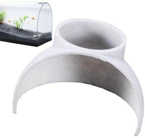 Fish Cave - Aquarium Underground Tunnel | Underground Tunnel Fish Tank | Unique Aquarium Cave For Shrimp | Shrimp Tank Accessories | Corner Fish Tank Decorations | Fish Cave | Fish Tank Toys Ornament