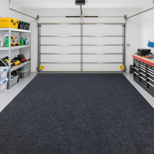 BREENHILL Large Oil Spill Mat (36 x 59), Premium Absorbent Oil Pad | Reusable, Washable,Waterproof Backing Contains Liquids, No Soak Through,Protects Garage Floor Surface