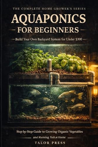Aquaponics for Beginners: A Complete Step-by-Step Guide to Growing Fish and Vegetables at Home-Build Your First System Under $300, Master Water ... Build Guide, Full Troubleshooting Matrix