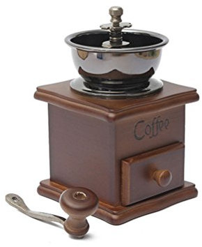 Moulin à Café à Main Meuleuse à Main Accessoires Café Moulin à Main Manuel Du Moulin à Café Bois De Moulin à Expresso Décoration Machine à Expresso Manuelle Démodé Fraiseuse