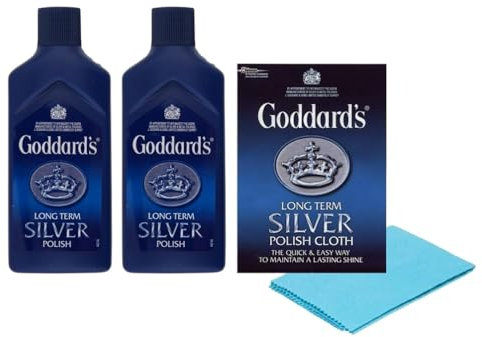 KnF Supplies® Goddard Long Term Silver Cleaner & Polish and Polishing Cloth