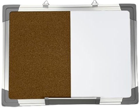 Ravencourt Living Combination Notice Board, WhiteBoard and Corkboard, Handy Tray, for Families and Those with Memory Loss