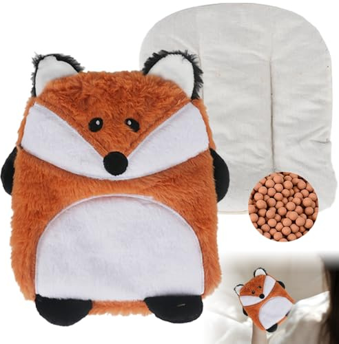 KBIBCK Cojín De Calor Para Microondas, 21 x 24 cm, Bolsa de Agua Caliente para Microondas, Saquito DeMicroondas Para Espalda Y Cuello Lumbar Abdomen Alivio Del Dolo