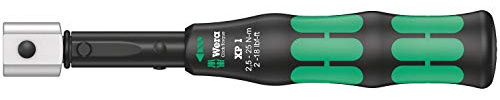 Wera 05075670001 Click-Torque XP 1 momentnyckel svart, grön 2,5 Nm