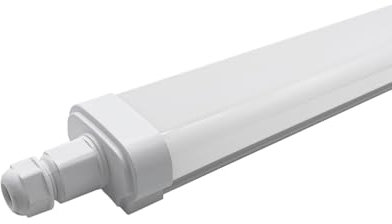 Plafoniera LED stagna 60w 220V 150cm IP65 collegabile in serie P58-60W-IP65