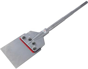 TOPWAY SDS Max Floor Scraper Chisel 6 Inch (610 x 150 mm) for Removal of Tiles, Floor Adhesive, Carpets, Linoleum, Plywood, and Wall Surfaces 121133