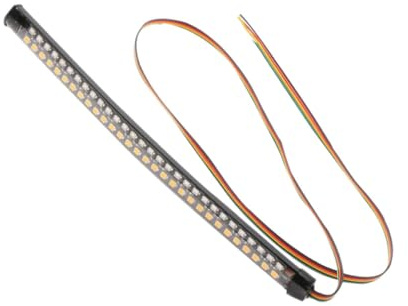 SOIMISS Fanale Posteriore Per Motocicletta 30 Cm Led Luce Di Stop e Indicatore Di Direzione, Accessori Per Moto Accellerometro Integrato e Installazione Adesiva, Sicurezza Stradale Migliorata