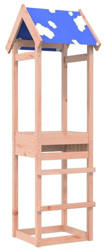 Tidyard Modern Play Tower - Elegant Design, Complete Set with Swing, Slide & Climbing for Outdoor Fun Model3417170