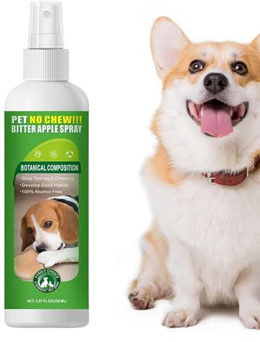 Generisk anti-tuggspray för hundar, 100 ml bitter sprejdimma träningshjälp mot – hundar anti-bitspray – för , möbler, soffa, dörrkarmar, hörn, trädgård, gräsmatta