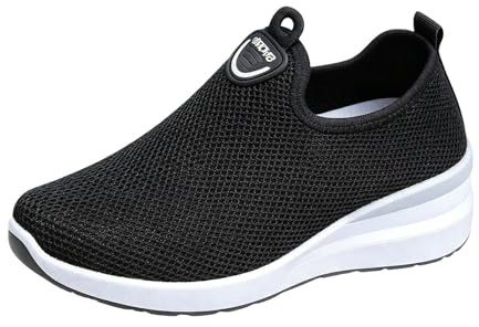 Generiska sneakers dam, memory foam, löparskor, chunky sportskor med mjuka luftkuddar, ventilerande sneakers, lätta löparskor för väg, utomhus, joggingskor, promenadskor, löparskor, fritidsskor