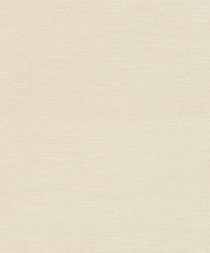 Rasch Papel pintado con aspecto textil, color beige para un ambiente elegante - Fácil de empapelar y pintar - 10,05 m x 0,53 m