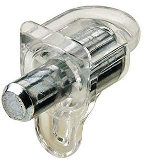 Direct Bazaar Häfele Shelf Support, for Wooden and Glass Shelves and for Ø 5 mm Holes,