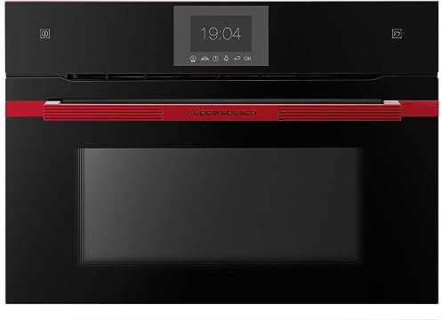 Küppersbusch CBD6550.0SE8 K-Series. 5 Dampfbackofen Schwarz/Hot Chili