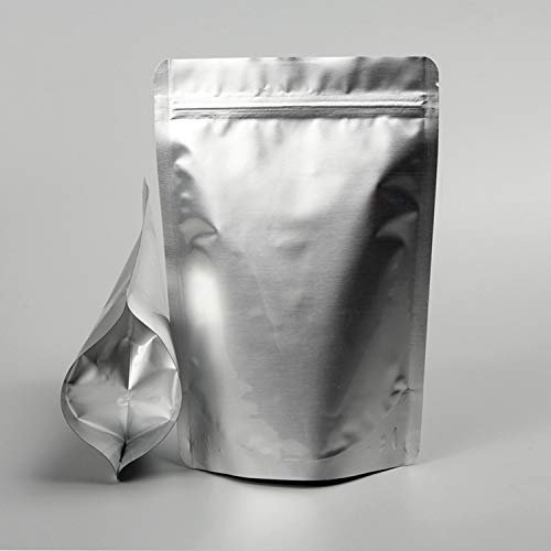 Tuokay 35 Piezas Bolsa de papel de Aluminio con Cierre Zip Bolsa de Embalaje Apto para Guardar o Llevar Fruta, Dulces, Galleta y Sándwichera