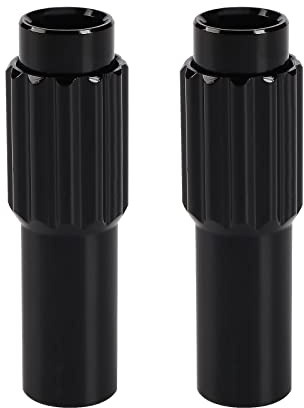 YINETTECH 2X Ajusteurs de Câble de Vélo Connecteur de Câble de Frein de Vélo Changement de Vitesse Régulateur de Ligne Ajusteur de Boîtier Capuchon Noir