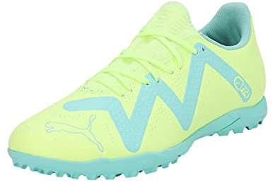 PUMA Future Play Tt Fußballschuh für Herren, Fast Gelb PUMA Schwarz Elektrische Pfefferminze, 43 EU