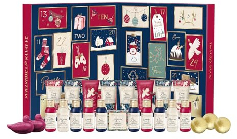 Baylis & Harding The Fuzzy Duck Winter Wonderland Luxury 24 Days of Christmas Advent Calendar Gift Set (Pack of 1) - Vegan Friendly