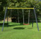 Super-Swing: Schaukelgestell Outdoor, Schaukel, Schaukelgerüst, Doppelschaukel, Schaukel & Nestschaukel, Kinderschaukeln Schaukel Set für Kinder, bis 150 Kg belastbar