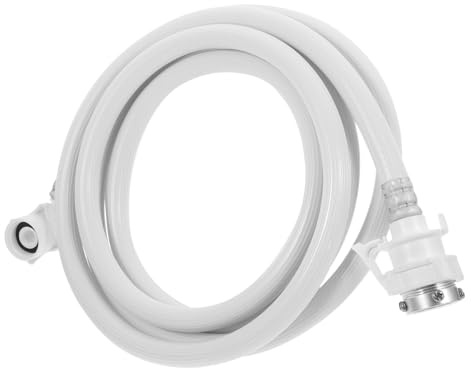 WHAMVOX 3m Tubo Ingresso Acqua Per Lavatrice in Pvc Da Metri Tubo Alimentazione Per Lavatrice Automatica