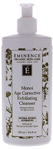 Eminence Monoi Age Corrective Exfoliating Cleanser for Unisex - 8.4 oz Cleanser