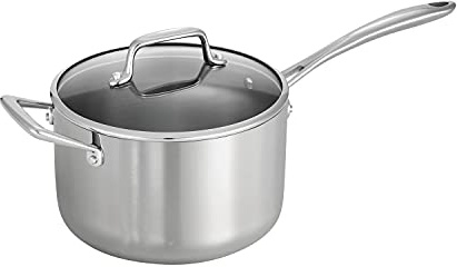 Tramontina Covered Sauce Pan Tri-Ply Clad (4 Qt) 80116/036DS