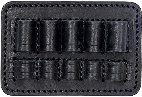 VlaMiTex Patronenetui Echt-Leder 6,5 х 57 Kal. / 30.06 Kal. / 8 x 57 Kal. Schaft Patronenhalter Patronentasche (J28)