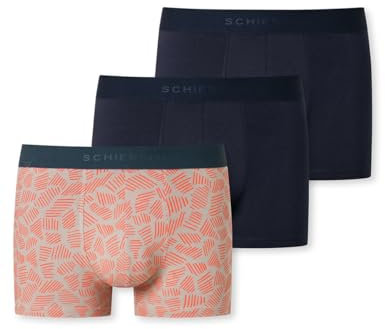Schiesser Herren 3 Pack Boxershorts Bio Baumwolle Multipack - 95/5 Organic, Sortiert 8_180197, 7