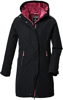 killtec Fille Veste fonctionnelle/d'extérieur avec capuche KOW 360 GRLS PRK, schwarz, 176, 42149-000