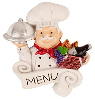 XuQiZZpp Imán de resina 3D para nevera, estatua italiana, francesa, estatua, imanes de refrigerador, decoración del hogar, cocina, restaurante