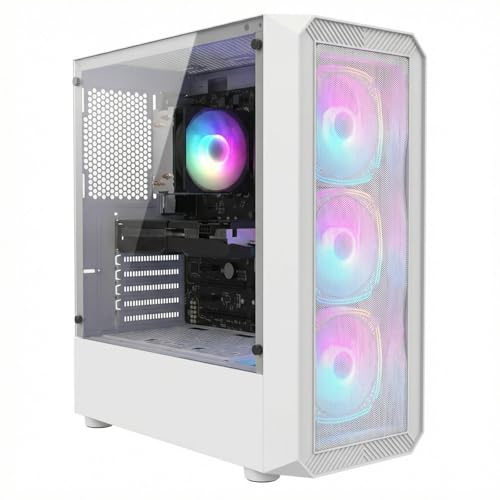 STGsivir PC Gaming, Ordenador de Sobremesa Gaming, GeForce RTX 2060 Super 8GB GDDR6,Ryzen 7 5700X hasta 4.6Ghz,32GB DDR4,1TB SSD,WiFi 6,BT5.0,RGB Ventiladores x3,Windows11 Pro