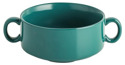 Jaamyears Bicchieri da brodo, ciotole con manici, 300 ml, per microonde, zuppa per colazione, latte, dessert, farina d'avena